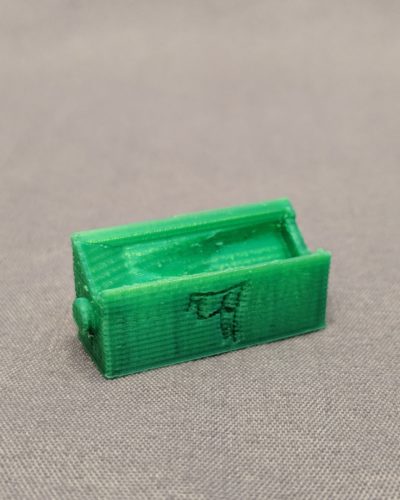 Louse Lips Tray - Kelly Green